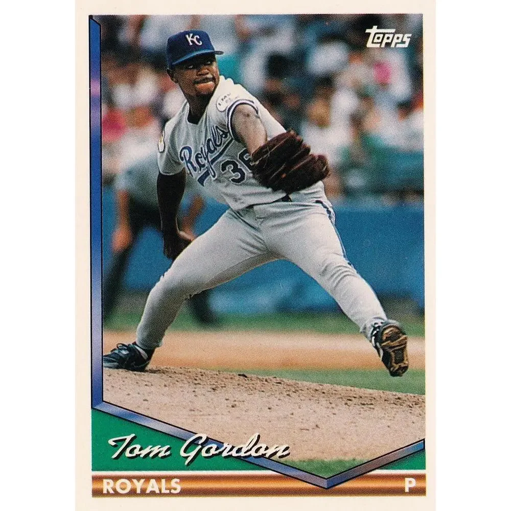 1994 Topps Tom Gordon # 66 Kansas City Royals
